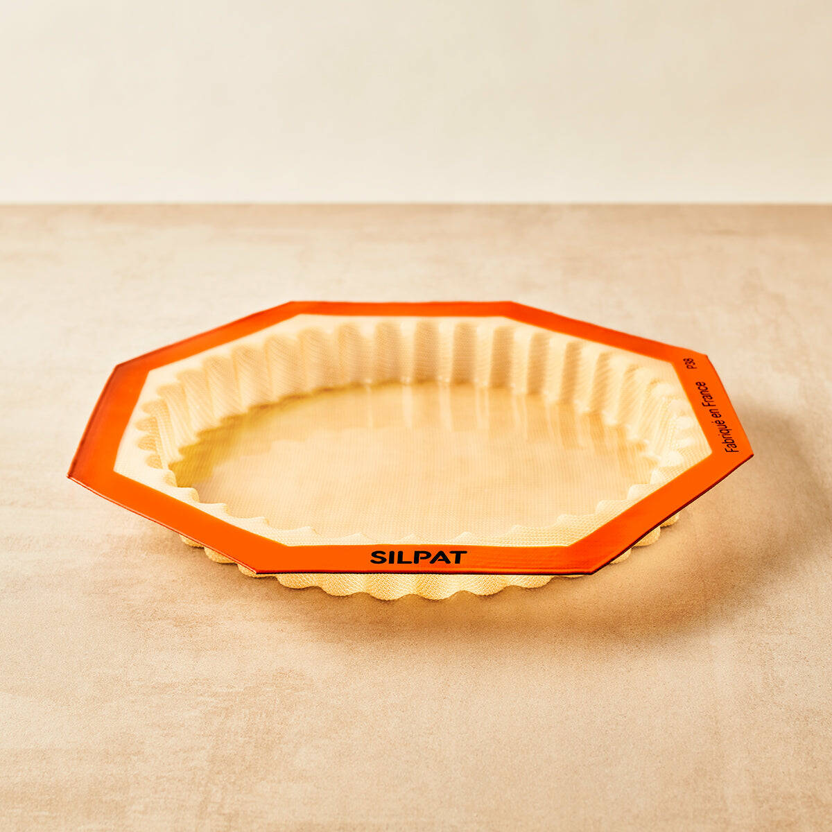 Moule Tarte Cannelée Silpat - Vue haut