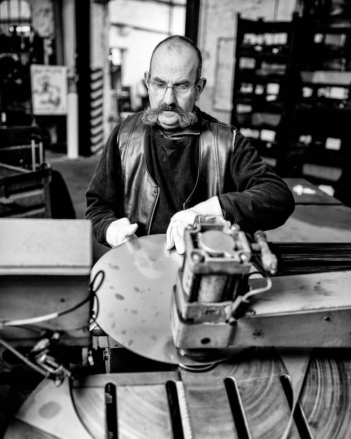 Des métiers et des hommes: cisailleur