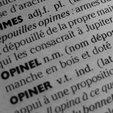 Opinel dans le dictionnaire