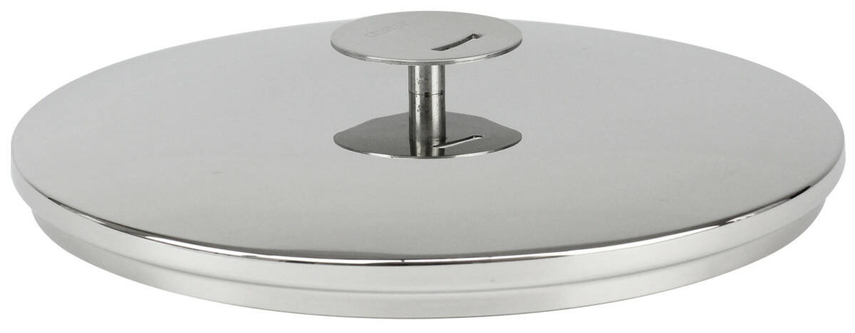Couvercle inox Graphite Mutine fixe