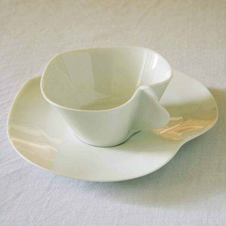 Tasse et soucoupe café Coeur Uni